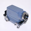 Standard, Rectangular Hood, size 77.27, Double Latch, Side M32 cable entry - MAO-16X32 - Mencom Corporation