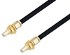 SSMC Jack Bulkhead to SSMC Jack Bulkhead Cable 60 Inch Length Using PE-SR405FLJ Coax - PE3C4443-60 - Pasternack