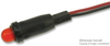 Panel Mount Indicator, Led, 6.35Mm, Red, 24V; Led Color Leecraft - 10F7461 - Newark, An Avnet Company