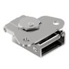 Link Lock Draw Latch, Medium Size, Riveted, Steel, Bright - K4-2714-07 - Southco
