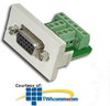 Panduit® Mini-Com D-Subminiature Inserts - CHD15HDSCEIY - TelephoneStuff.com