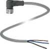 Female connector - V11-W-3M-PVC - Pepperl+Fuchs SE
