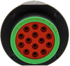 Circular / Cylindrical Connector - HDP20 Series - HDP24-18-14SN - LADD Distribution