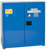 Eagle 30 gal Blue Hazardous Material Storage Cabinet - 43 in Width - 44 in Height - Floor Standing - 048441-33410 - 048441-33410 - R. S. Hughes Company, Inc.
