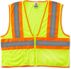 Ergodyne Glowear 8229Z High-Visibility Lime 2XL/3XL Polyester Mesh High-Visibility & Reflective Vest - 1 Pockets - Fits 52 to 58 in Chest - 720476-21297 - 720476-21297 - R. S. Hughes Company, Inc.