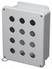 Pushbutton Enclosure -- HW-N4X4PBW - Image