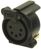 Xlr Connector, Rcpt, 5Pos, Panel/pcb; No. Of Contacts Multicomp Pro - 68AJ1960 - Newark, An Avnet Company
