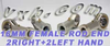 4 Female Rod End 16mm PHS16 2 Right Hand and 2 Left Hand -- PHS16