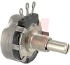 Pot;Cnd Pl;Rest 1 Megohms;Panel;Linear;Pwr-Rtg 2W;Shaft Dia 0.25in -- 70153130
