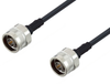 N Male to N Male Cable 60 Inch Length Using PE-C200 Coax - PE34693-60 - Pasternack