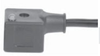 Form A (18mm) Solenoid Valve Connector with Cable - VAT-A30-00 - Mencom Corporation