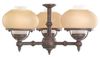 3 Light Kit - Aladdin - Old Chicago - MC181OC - Monte Carlo Fan Company