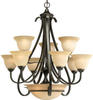 P4418-77 Mid. Chandeliers-Glass Up - 494325 - Capital Lighting, Inc.
