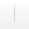 Dual-Ended Tightly Wound Point Tip Swab with Wood Handle; 1,500/Box -- 10202 - Image