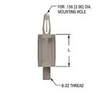 Lock-In / Threaded Male Nylon PCB Support -- 9048 - Image