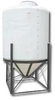 1000 Gallon 45 Degree Cone Bottom Tank - A-CB1000-64 - Plastic-Mart