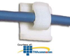 Panduit® Adhesive Backed Cord Clip - ACC19-A-C - TelephoneStuff.com
