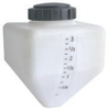 4 Gallon Square Cone Bottom Specialty Rinse Tank 5