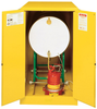 Justrite Sure-Grip EX 55 gal Yellow Hazardous Material Storage Cabinet - 30 in Width - 50 in Height - 697841-11516 - 697841-11516 - R. S. Hughes Company, Inc.