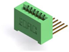 Card Edge Conn, Single, 6Pos, Wire Wrap; Card Edge Connector Type Edac - 66AJ5810 - Newark, An Avnet Company