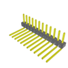 Headers, Male Pins - 612-TSW-112-10-G-S-RA-ND - DigiKey