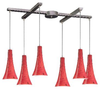 140-6FR Mini Pendants-4+Light Cluster - 415829 - Capital Lighting, Inc.