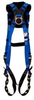 3M 1490 Blue 2XL Vest-Style Back Padding Body Harness - Polyester Webbing - 078371-01533 -- 078371-01533 - Image