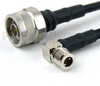 N Male to RA QMA Male Cable LMR-240 Coax in 72 Inch with Times Microwave Connectors - FMC0123240-72 - Fairview Microwave Inc.