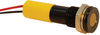 Panel Mount Indicator, Led, 8Mm, Yellow, 24Vdc; Led Color Apem - 64T3899 - Newark, An Avnet Company