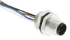 Cable Assy, 4P M12 Plug-Free End, 0.5M; Connector Type A Harting - 31K9855 - Newark, An Avnet Company