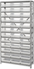 Open Shelving, 13Shelves, 36Bins, Clear; Shelving Unit Type Quantum Storage - 42AC8743 - Newark, An Avnet Company