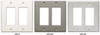 CP-2S Double Cover Plate - white - CP-2S - Visual Sound, Inc.