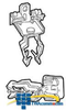 Erico Push-in Flange-Mount Conduit Clip (Pkg of 100) -- 8P24 - Image
