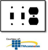 Leviton 3-Gang 2-Toggle 1-Duplex Device Combination.. - 88021 - TelephoneStuff.com