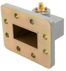 WR-159 to SMA Female Waveguide to Coax Adapter UDR58 with 5.38 GHz to 8.17 GHz in Aluminum - FMWCA1085 - Fairview Microwave Inc.