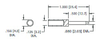 Standard Phone Tip Plug - 1601 - Keystone Electronics Corp.