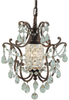 Light Mini Duo Chandelier - F1879/1BRB - Murray Feiss Lighting