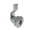 Quarter-Turn Cam Latch, 3 mm Double Bitted Recess, 10mm  Grip, Sealed, Zinc Alloy, Chrome Plated, Bright - E5-2-061-021 - Southco