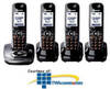Panasonic DECT 6.0 PLUS Expandable Digital Cordless Phone.. - KX-TG7534B - TelephoneStuff.com