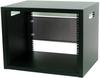 Cabinet, Portable, 14.062In, Steel, Black; Rack U Height Bud Industries - 05M4103 - Newark, An Avnet Company