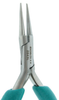 Excelta Two Star Stainless Steel Smooth Round Straight Round Gripping Pliers 2843L - 6 in Length - Foam Cushion Grip - EXCELTA 2843L - R. S. Hughes Company, Inc.