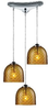 31080/3AMB Mini Pendants-3 Light Cluster - 607588 - Capital Lighting, Inc.
