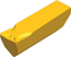 Flat Nose Grooving Insert - GTS-4125-2 - Greenleaf Corporation