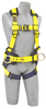 DBI-SALA Delta Yellow Medium Vest-Style Shoulder, Back Padding Body Harness - Polyester Webbing - 648250-16506 - 648250-16506 - R. S. Hughes Company, Inc.
