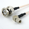 BNC Male to RA 10-32 Male Cable RG-316 Coax in 72 Inch - FMC0814315-72 - Fairview Microwave Inc.