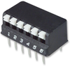 Switch, Dip, 6 Pos, Spst, Piano; No. Of Circuits Alcoswitch Te Connectivity - 03M5220 - Newark, An Avnet Company