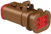 Automotive Housing, Plug, 4Pos, Brown Rohs Compliant Amphenol Sine/tuchel - 69AH6696 - Newark, An Avnet Company
