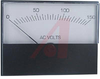 AC VOLTMETERS, 0-150 VAC - 70009755 - Allied Electronics, Inc.