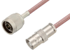 N Male to C Female Cable 60 Inch Length Using RG142 Coax - PE3W06365-60 - Pasternack