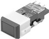 Illuminated Pushbutton,black,1Co,10A,400V; Product Range Eao - 30B3747 - Newark, An Avnet Company